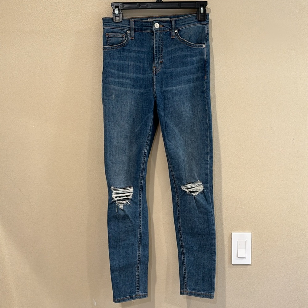 TOPSHOP Moto Jamie Skinny Jeans